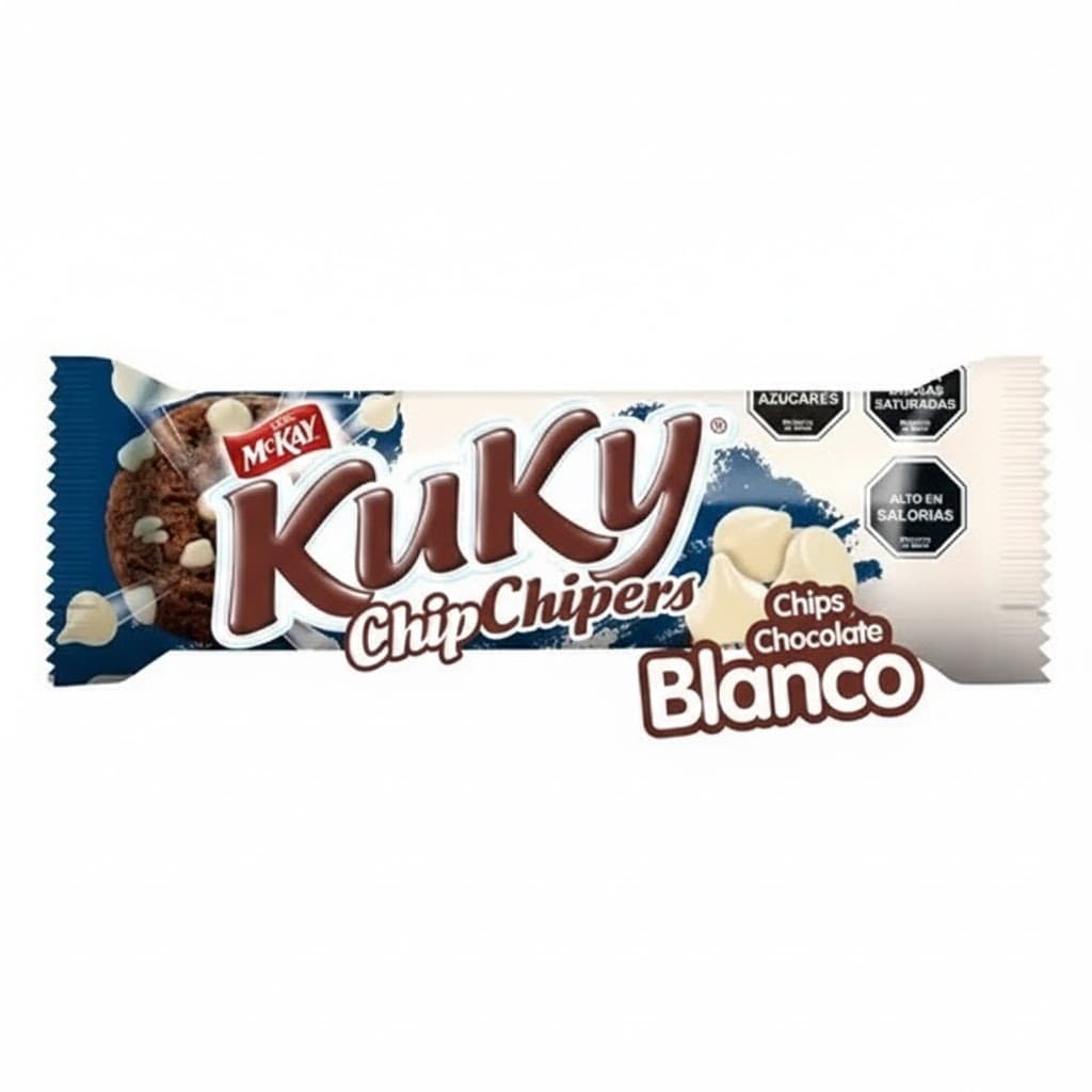 McKay KuKy chip chipers chips chocolate blanco 190g
